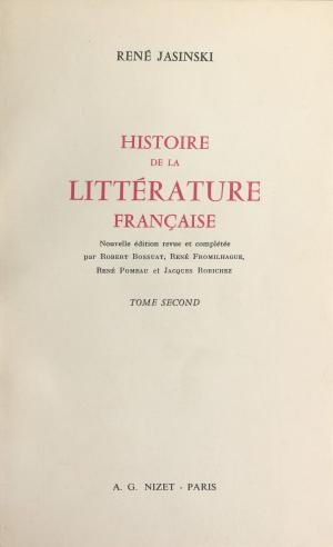 Cover of the book Histoire de la littérature française (2) by Madeleine Chapsal