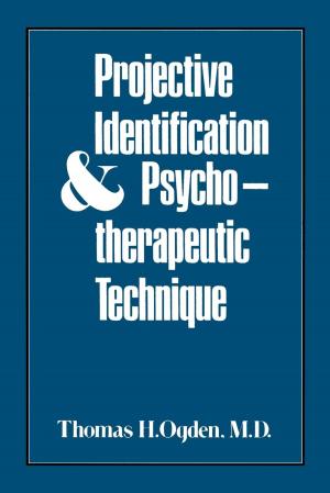 Cover of the book Projective Identification and Psychotherapeutic Technique by Frank M. Lachmann