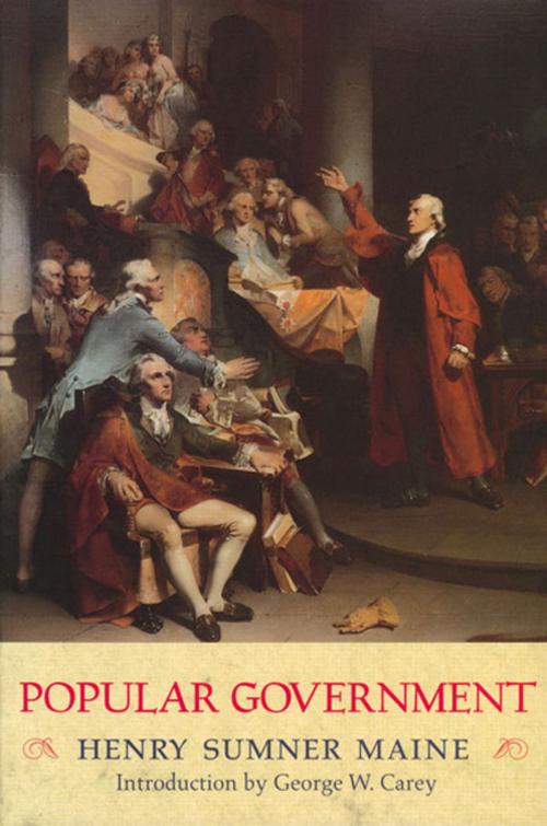 Cover of the book Popular Government by Henry Sumner Maine, Liberty Fund Inc.