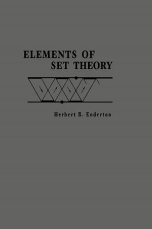 Cover of the book Elements of Set Theory by Rudi van Eldik, Wojciech Macyk