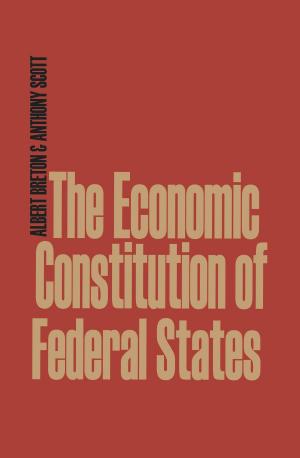 Cover of the book The Economic Constitution of Federal States by Glenn Wiggins