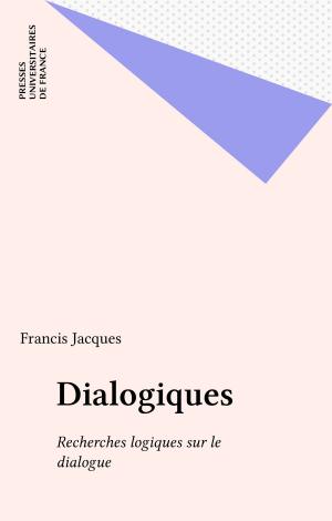 Cover of the book Dialogiques by Claude Jessua