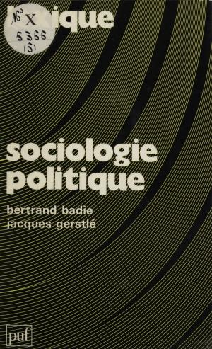 Book cover of Sociologie politique