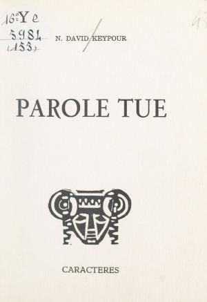 Book cover of Parole tue