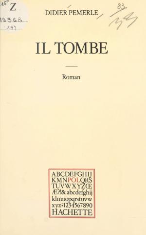 Cover of the book Il tombe by Manz'ie, Paul Otchakovsky-Laurens
