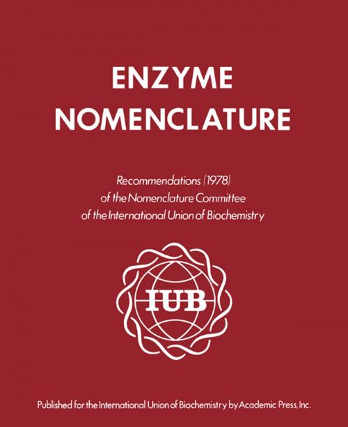 Cover of the book Enzyme Nomenclature 1978 by Sam Stuart, Elsevier Science