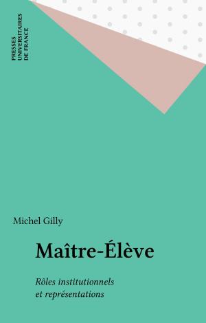 Cover of the book Maître-Élève by John Rogers, Yves Charles Zarka, Franck Lessay