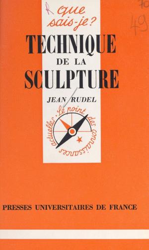 Cover of the book Technique de la sculpture by Jacques Bidet, Jacques Texier
