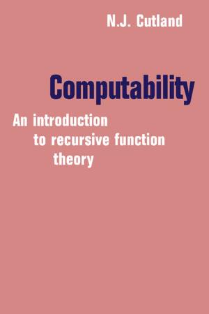 Cover of the book Computability by Samuel Berlinski, Torun Dewan, Professor Keith Dowding