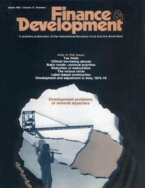 Book cover of Finance & Development, March 1980