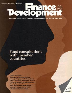 Cover of the book Finance & Development, December 1981 by L. Mrs. Zanforlin, Ian Tower, Erlend Nier, Michael Moore, Ana Carvajal, Randall Dodd