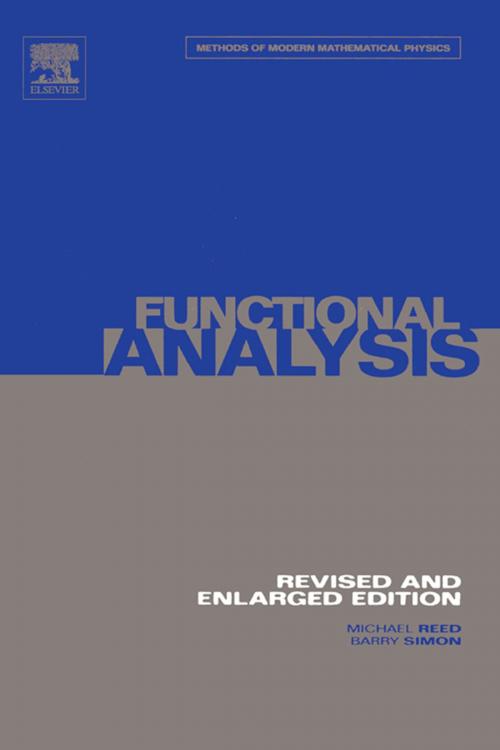 Cover of the book I: Functional Analysis by Michael Reed, Barry Simon, Elsevier Science