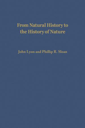 Cover of the book From Natural History to the History of Nature by Henry Ruffin, André Tudesq