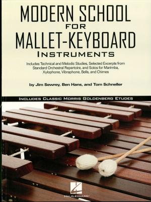Book cover of Modern School for Mallet-Keyboard Instruments (Music Instruction)