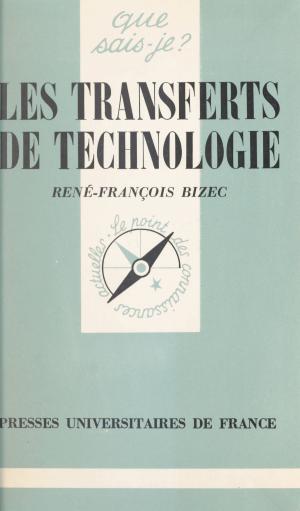 Cover of the book Les transferts de technologie by Régine Detambel