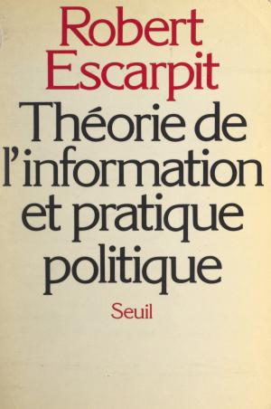 Cover of the book Théorie de l'information et pratique politique by Emmanuel Roblès