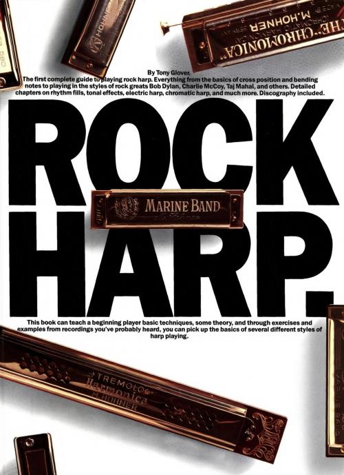 Cover of the book Rock Harp by Tony Glover, Music Sales Limited