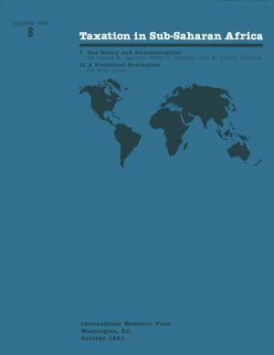 Cover of the book Taxation in Sub-Saharan Africa by International Monetary Fund. Statistics Dept.