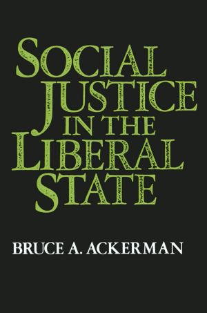 Cover of the book Social Justice in the Liberal State by Rebecca Lemov