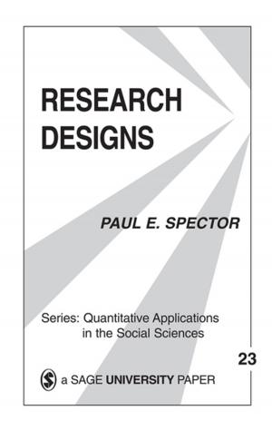 Cover of the book Research Designs by Professor Terry Flew