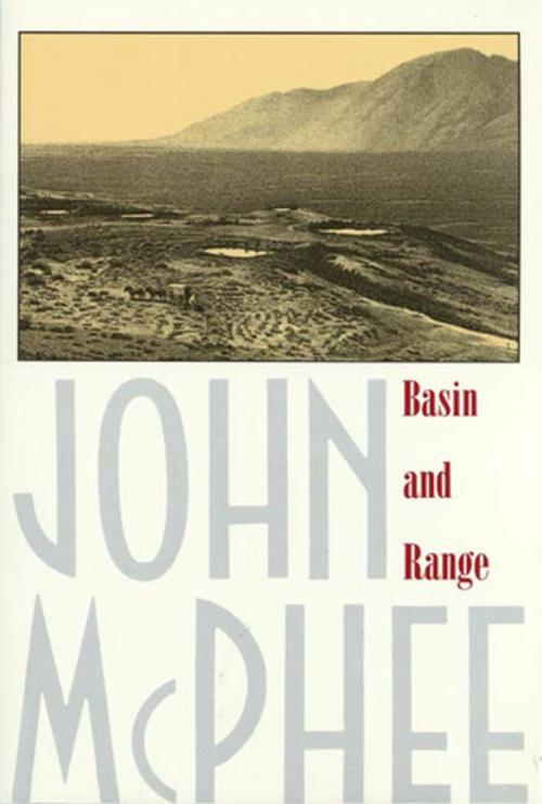 Cover of the book Basin and Range by John McPhee, Farrar, Straus and Giroux