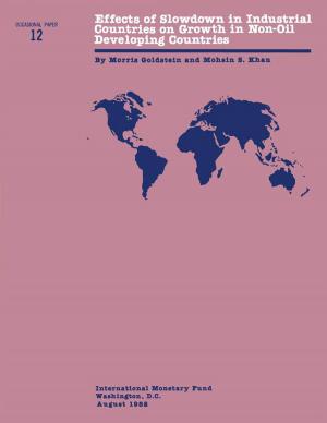 Book cover of Effects of Slowdown in Industrial Countries on Growth in Non-Oil Developing Countries
