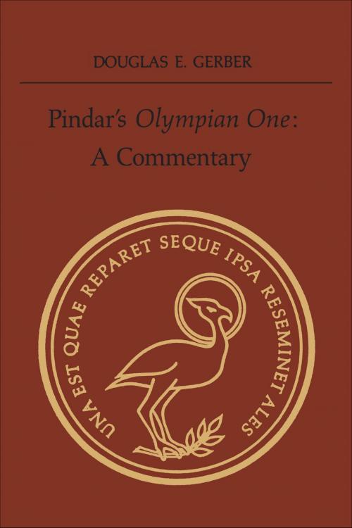 Cover of the book Pindar's 'Olympian One' by Douglas E. Gerber, University of Toronto Press, Scholarly Publishing Division