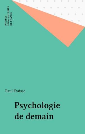 Cover of the book Psychologie de demain by José A. Prades, Paul Angoulvent