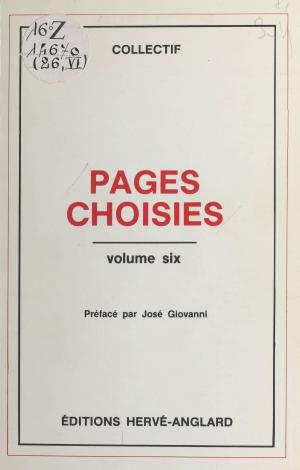Cover of the book Pages choisies by Hanspeter Kriesi