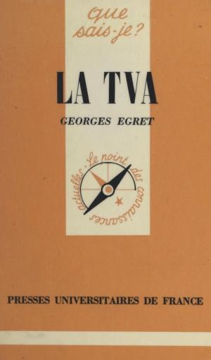 Cover of the book La TVA by Gunnar Heckscher, Georges Hahn