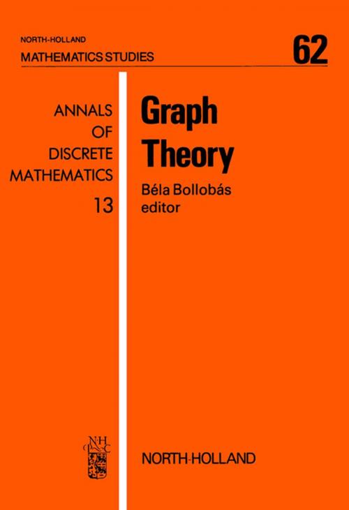 Cover of the book Graph Theory by , Elsevier Science