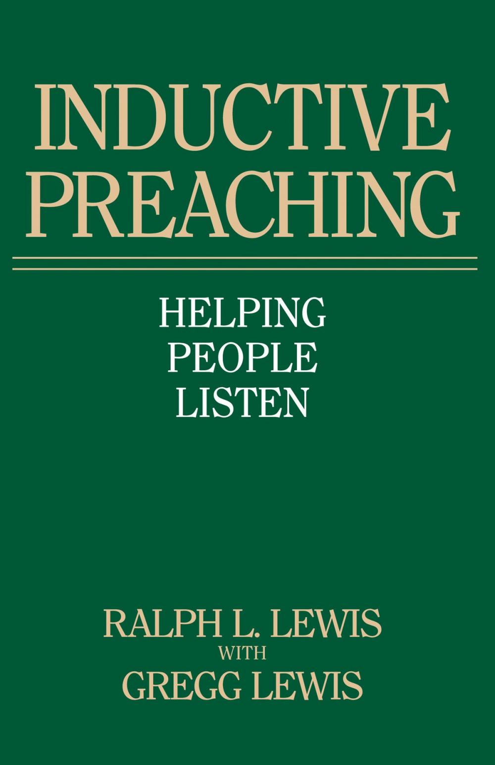Big bigCover of Inductive Preaching