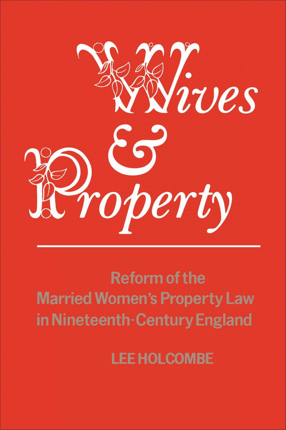 Big bigCover of Wives & Property