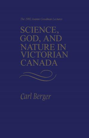 Cover of Science, God, and Nature in Victorian Canada