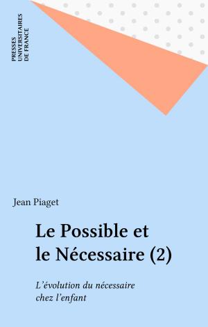 bigCover of the book Le Possible et le Nécessaire (2) by 