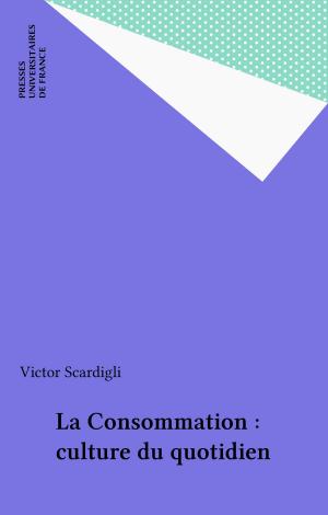 Cover of the book La Consommation : culture du quotidien by Pierre Tabatoni