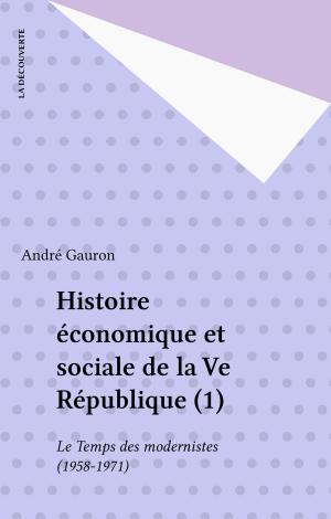 Cover of the book Histoire économique et sociale de la Ve République (1) by Miguel Benasayag, Édith Charlton