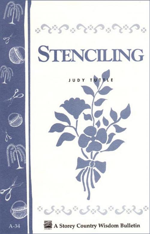 Cover of the book Stenciling by Judy Tuttle, Storey Publishing, LLC