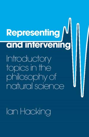 Cover of the book Representing and Intervening by Jack Citrin, David O. Sears