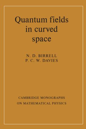 Book cover of Quantum Fields in Curved Space