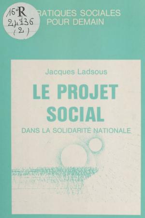 Cover of the book Le projet social dans la solidarité nationale : une politique de solidarité à mettre en œuvre by Dominique Lormier
