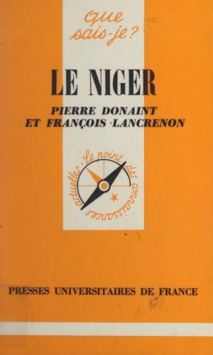 Cover of the book Le Niger by Pierre Macherey