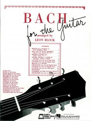 Book cover of Bach for Guitar (Songbook)