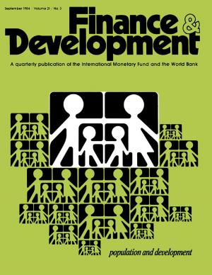 Book cover of Finance & Development, September 1984