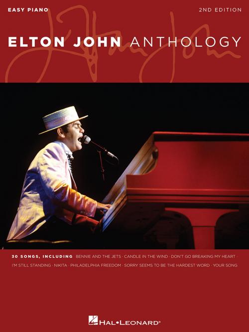 Cover of the book Elton John Anthology (Songbook) by Elton John, Hal Leonard