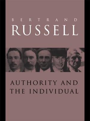 Book cover of Authority and the Individual