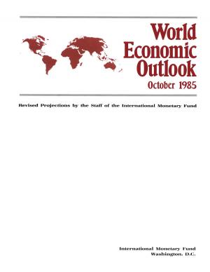 Cover of the book World Economic Outlook, October 1985 Revised Projections by Benjamin Franklin