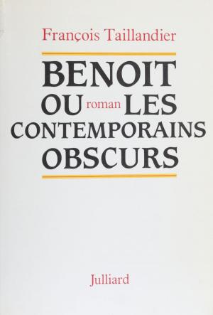 Cover of the book Benoît ou les Contemporains obscurs by Michel Lesage