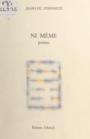 Cover of the book Ni même by Brenda Peddigrew