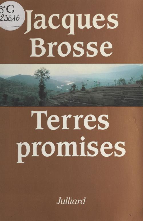 Cover of the book Terres promises by Jacques Brosse, (Julliard) réédition numérique FeniXX
